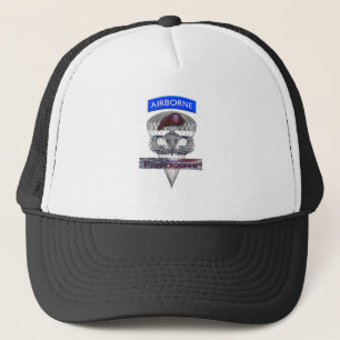 Casquette Senior Steel Jump Wings with Airborne Tab & Beret