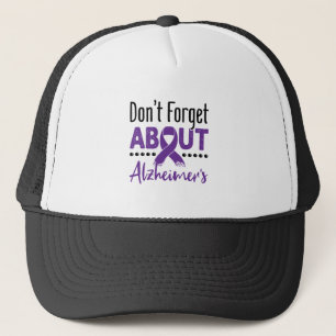 Casquette Sensibilisation à la maladie d'Alzheimer N'oubliez