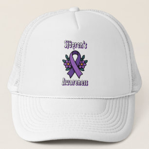 Casquette Sensibilisation à la maladie de Sjögren Ruban vi