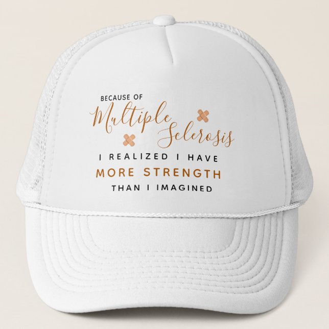 Casquette Sensibilisation à la sclérose en plaques - Casquet (Devant)