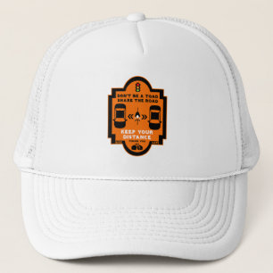 Casquette Sensibilisation à la sécurité routière à vélo