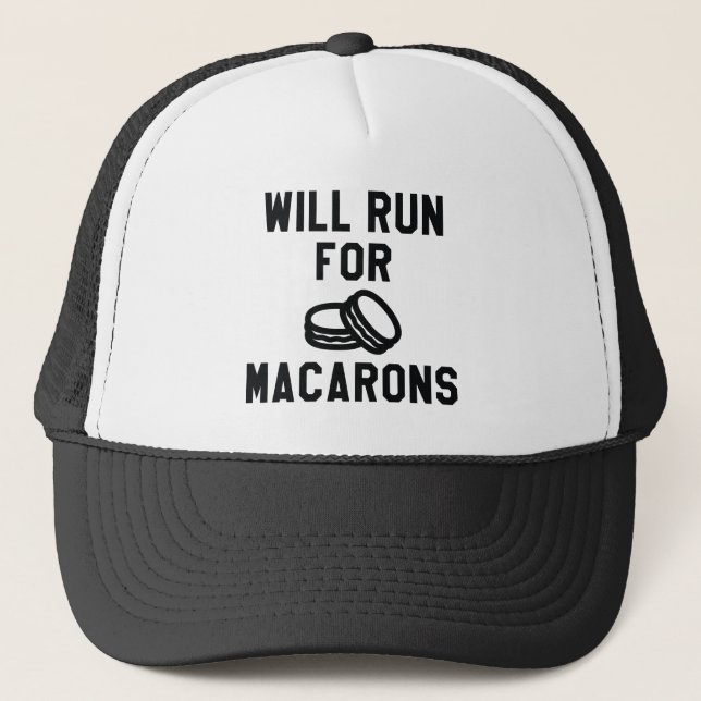 Casquette Sera Exécuté Pour Les Macarons (Devant)