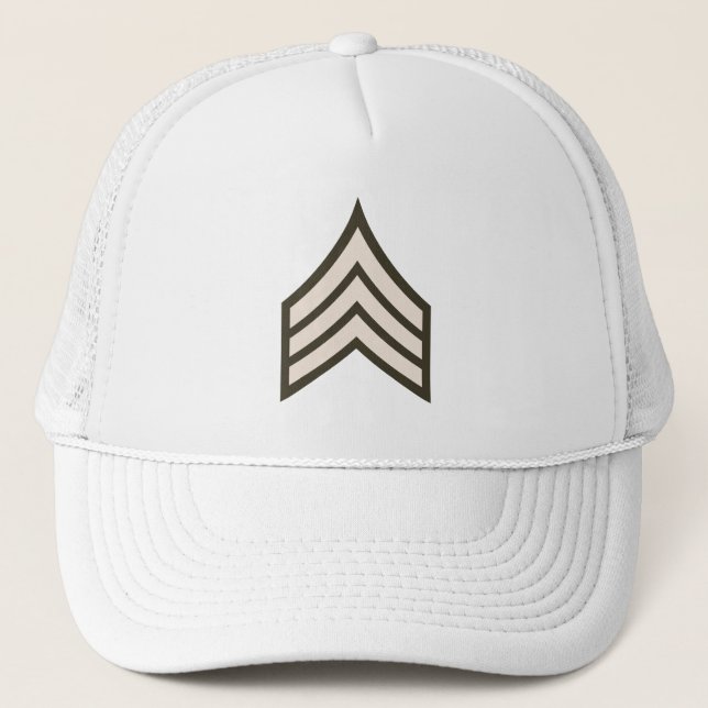 Casquette Sergent d'armée (Devant)