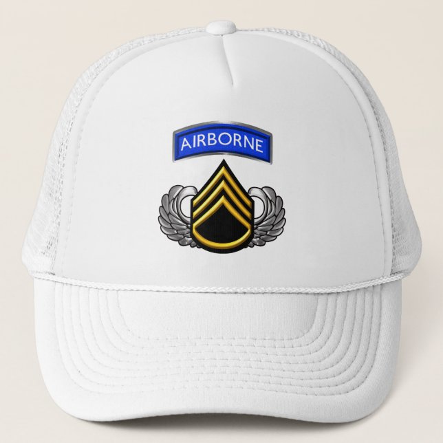 Casquette Sergent d'état-major SSG Airborne (Devant)