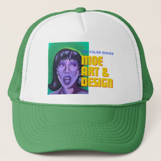 Casquette Série de couleurs - Chapeau de camion violet