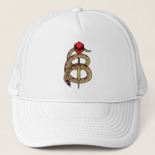 Casquette Serpent aux fléchettes avec tarte