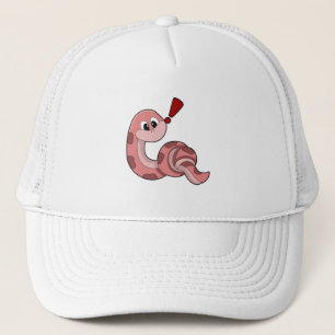 Casquette Serpent avec des rideaux rouges