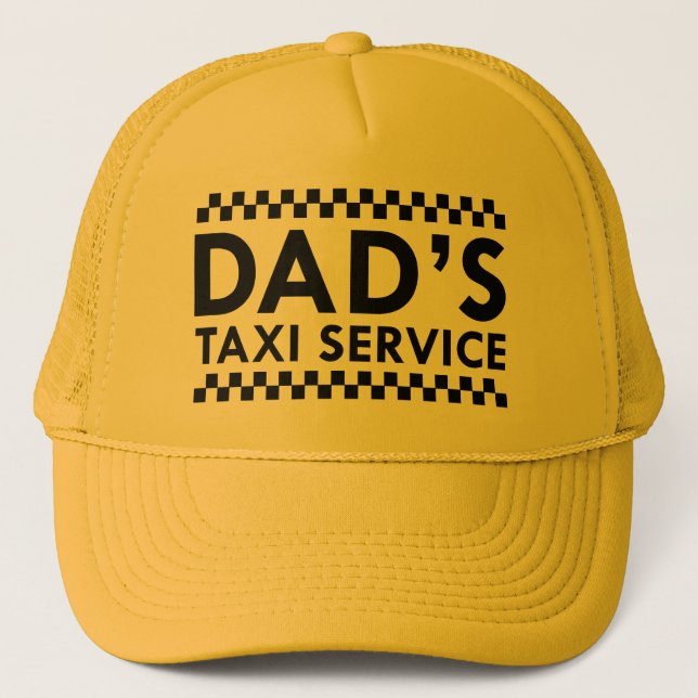 Casquette Service de taxi de papa (Devant)