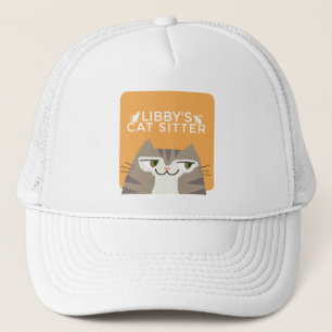 Casquette Services de gardiennage de chat tigré
