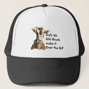 Casquette Seules les Vielles chèvres arrivent sur la colline