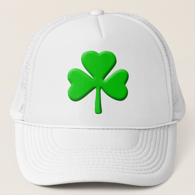 Casquette shamrock 3d (Devant)