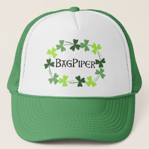 Casquette Shamrock Bagpiper Oval