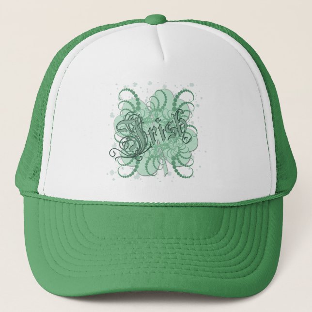 Casquette Shamrock irlandais (Devant)