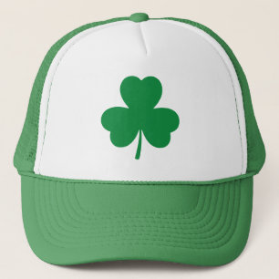 Casquette Shamrock vert simple st patrick
