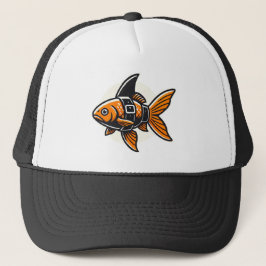Casquette Shark-Fin Goldfish T-Shirt by Vin Zzep
