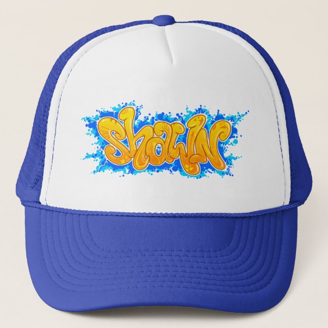 Casquette SHAWN Graffiti Art Name (Devant)