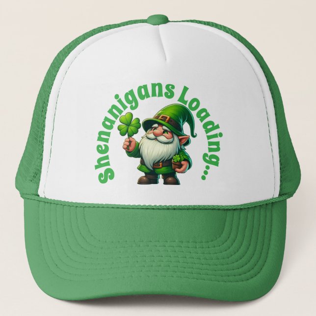 Casquette Shenanigans Chargement amusant St. Patrick's Gnome (Devant)