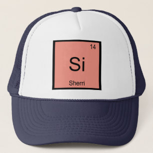 Casquette Sherri Élément de chimie Tableau périodique