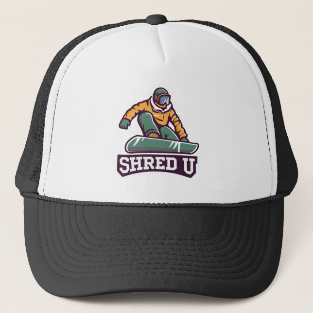 Casquette Shred University Snowboard (Devant)