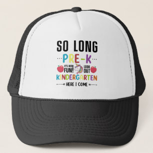 Casquette Si Long Pré-K jardin d'enfants ici Je viens Pré-k