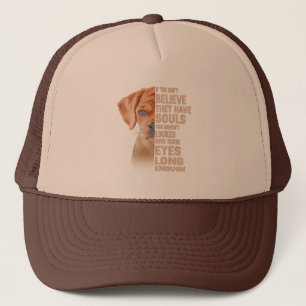 Casquette Si vous ne croyez pas qu'ils ont des âmes Puggle a