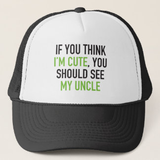 Casquette Si vous pensez que je suis mignon, vous devrais