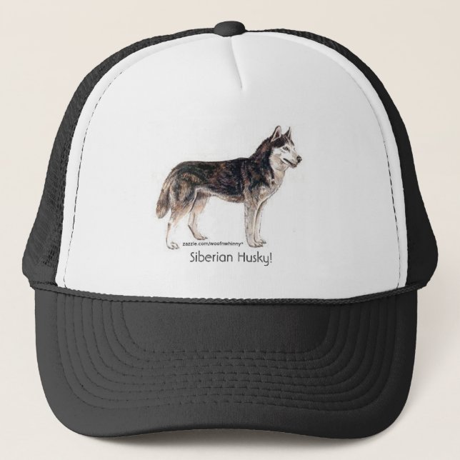 Casquette Sibérien Husky ! (Devant)