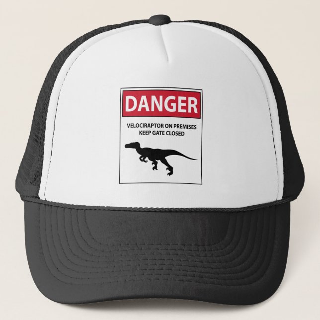 Casquette Signal de danger (Raptors) (Devant)