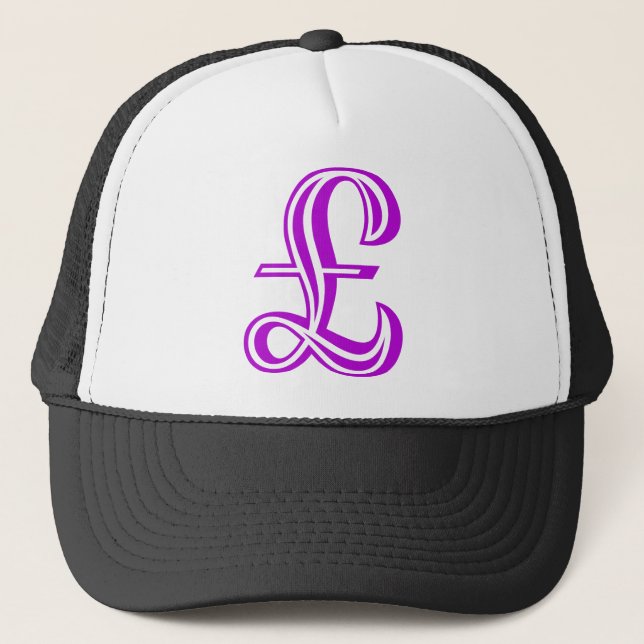 Casquette Signe de livre - violet (Devant)