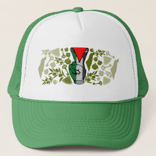 Casquette Signe de victoire à la main Résistance Symbole du