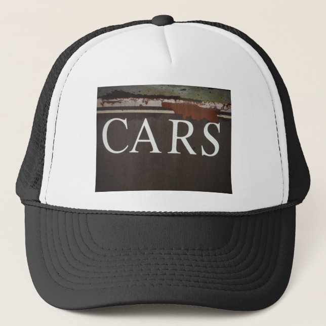 Casquette SIGNE DE VOITURE Vintage Camion (Devant)