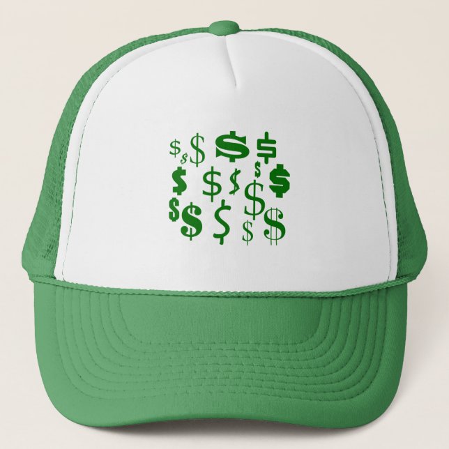 Casquette Signes dollar (Devant)