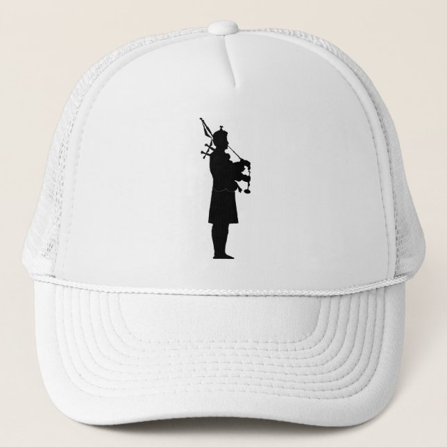 Casquette Silhouette Bagpiper (Devant)