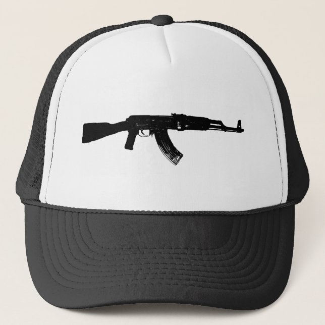 Casquette Silhouette d'AK-47 (Devant)