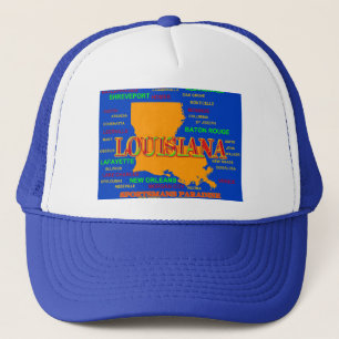 Casquette Silhouette de carte de fierté d'état de la