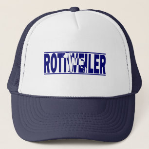 Casquette Silhouette de rottweiler