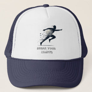 Casquette Silhouette minimale en mouvement – Graphique moder