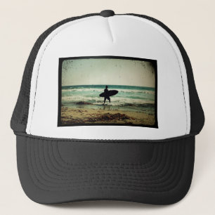 Casquette Silhouette Surfer de style vintage