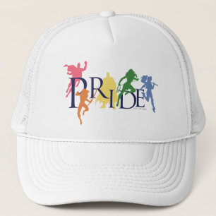 Casquette Silhouettes de personnage de la Ligue de la Justic