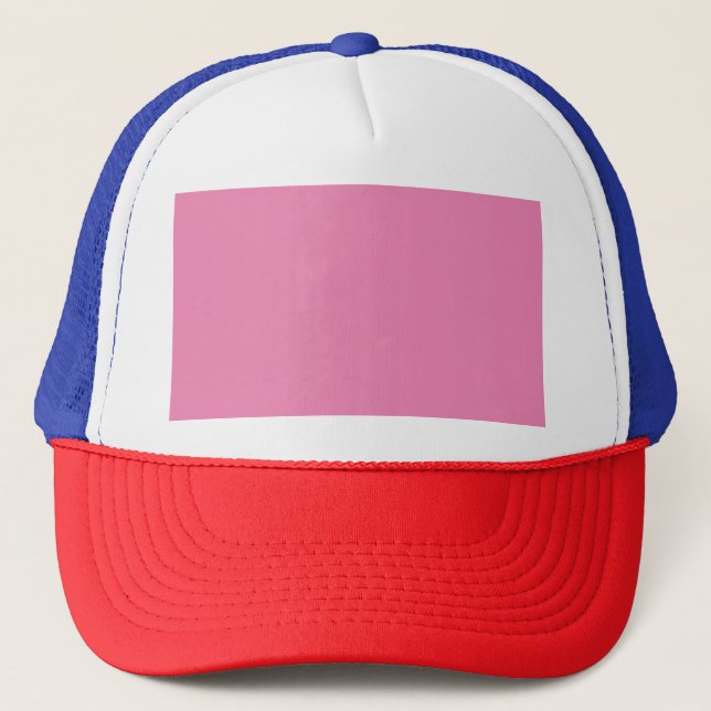 Casquette simple couleur solide simple touche de tableau per (Devant)
