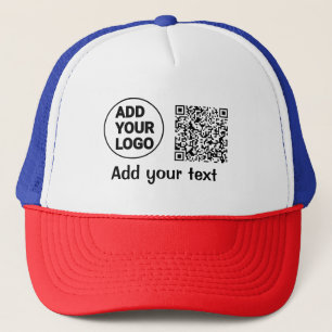 Casquette Simple minimum q r code ajouter logo code d'analys