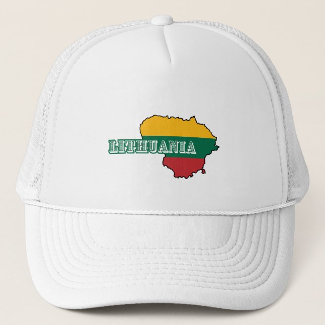 Casquette Simple Moderne litthuania lietuva Drapeau Souvenir (Devant)