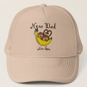 Casquette Singes Papa de jumeaux T-shirts et cadeaux