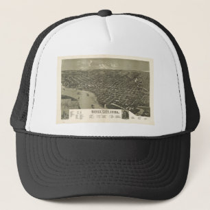 Casquette Sioux City, Iowa en 1888