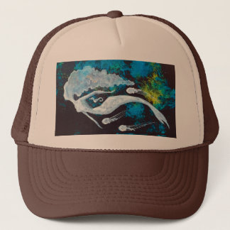 Casquette Sirène avec les méduses et l'hippocampe