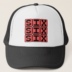 Casquette Six Six Six, Nombre de la Bête
