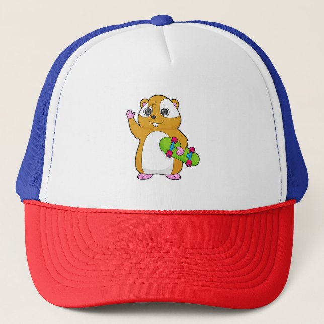 Casquette Skate de Hamster (Devant)