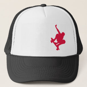Casquette Skateboard rouge Crimson