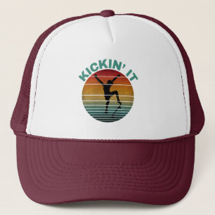 Casquette Skateur de skateboard vintage qui déchire