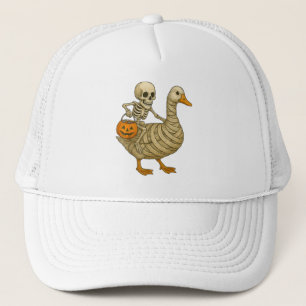 Casquette Skeleton équitation Maman Oie Halloween Drôle Citr